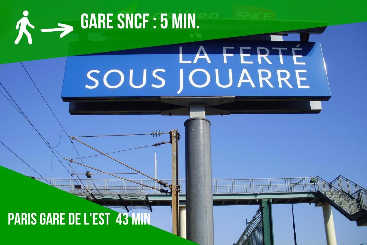 Le Cosy Fertois-Self Checkin-Centre-Ville Jouarre Esterno foto